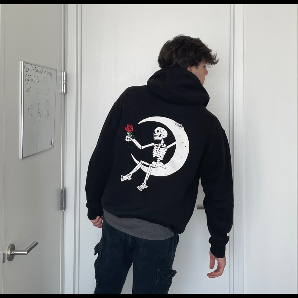 To the moon hoodie